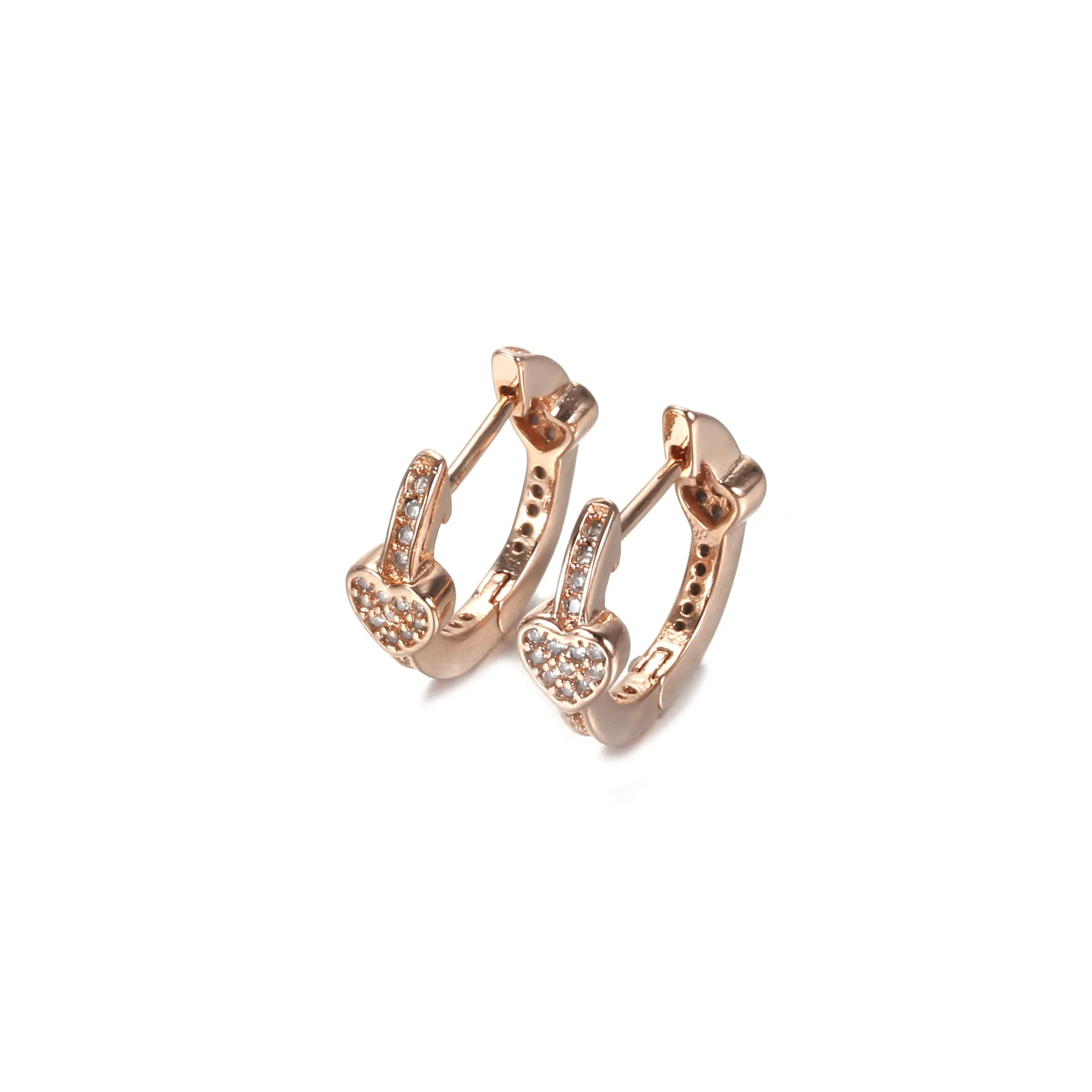 Pandora Pavé Hjerte Øreringer - 287290CZ