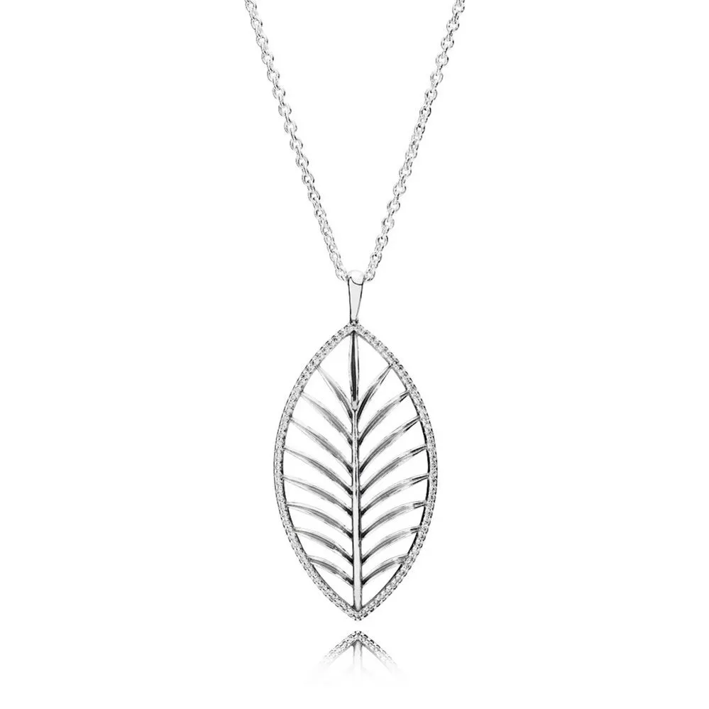 pandora tropisk palme halskjede 390370cz