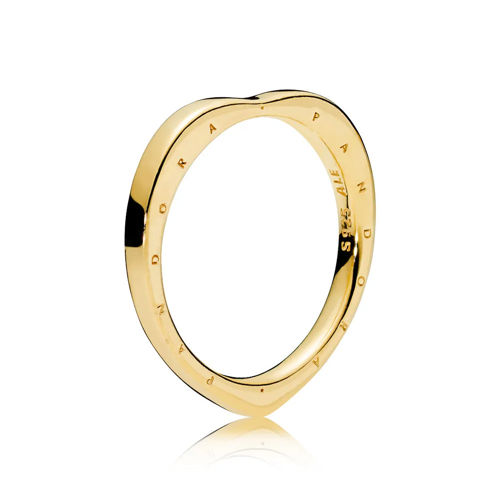 pandora shine logo heart ring 167379