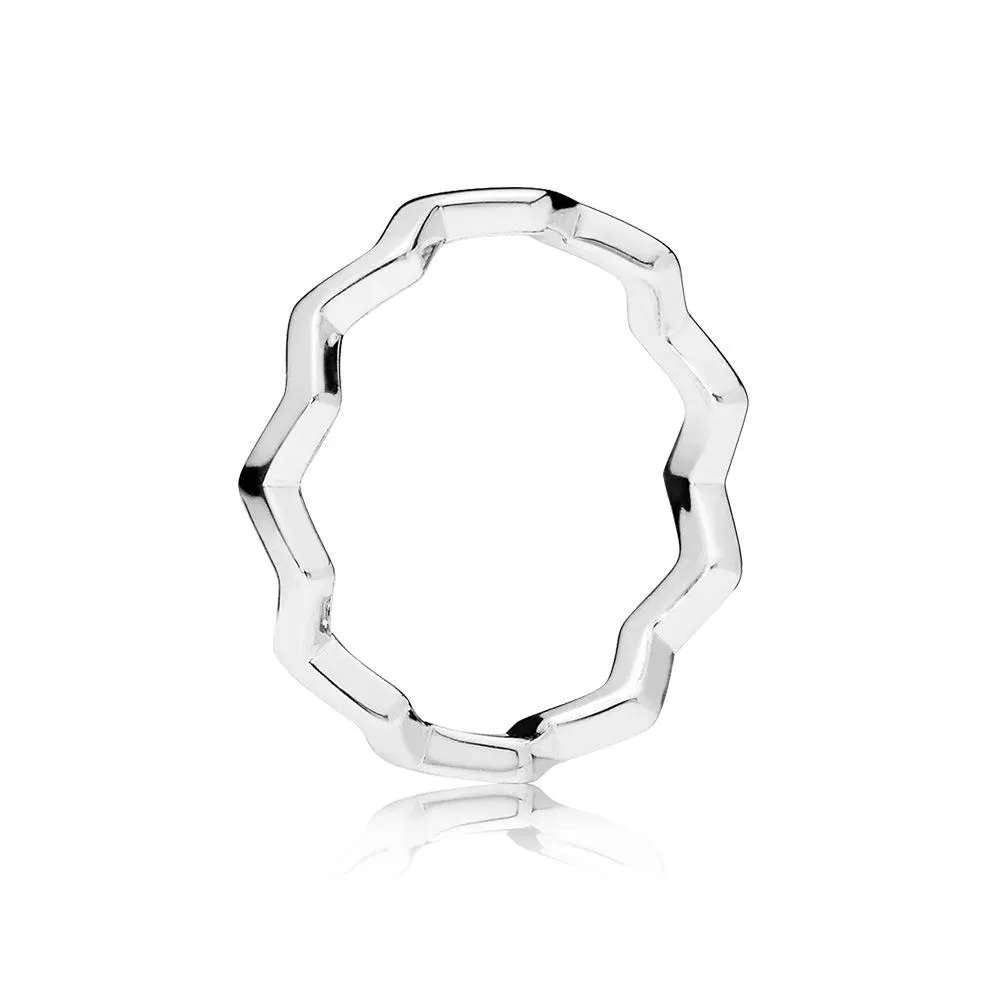 Pandora Zigzag silver ring - 197752