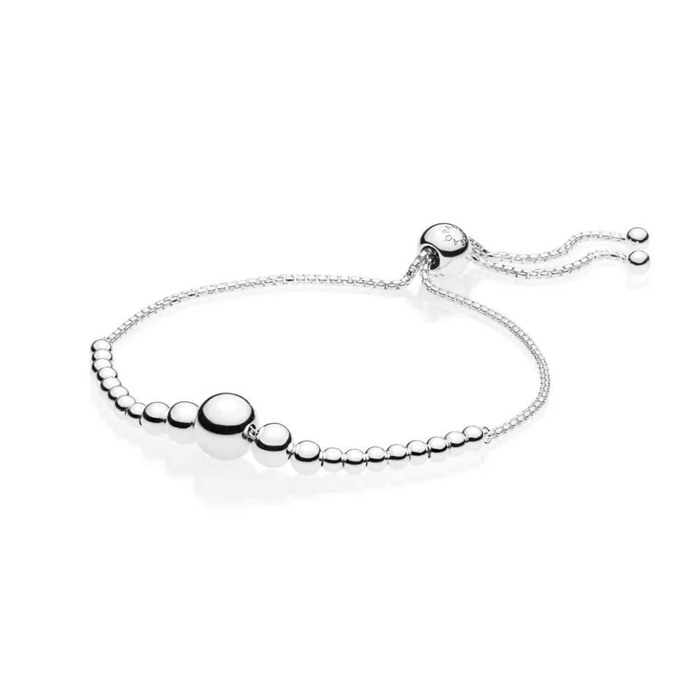pandora beaded silver bracelet 597749