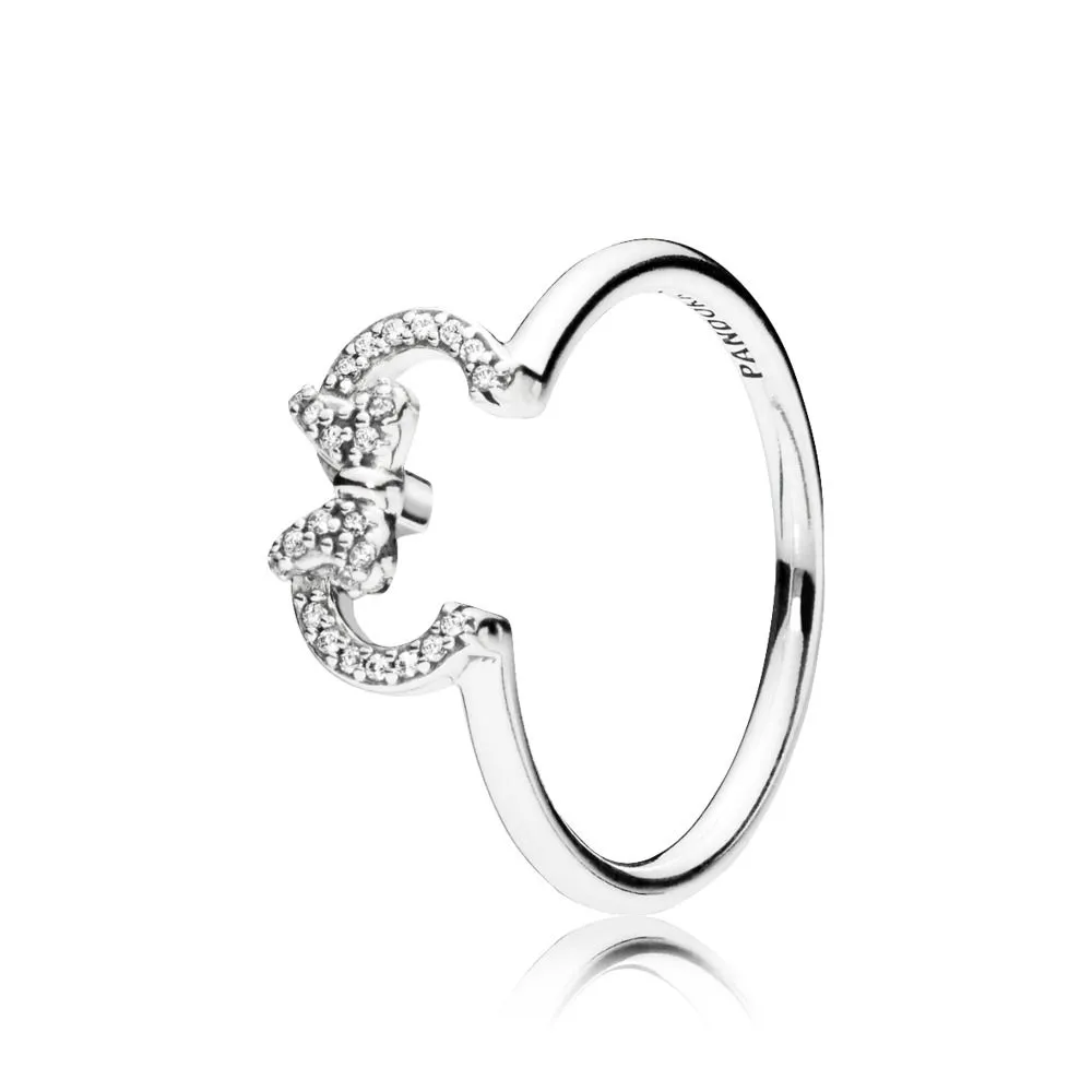 Pandora Disney Minnie silver ring with clear cubic zirconia - 197509CZ