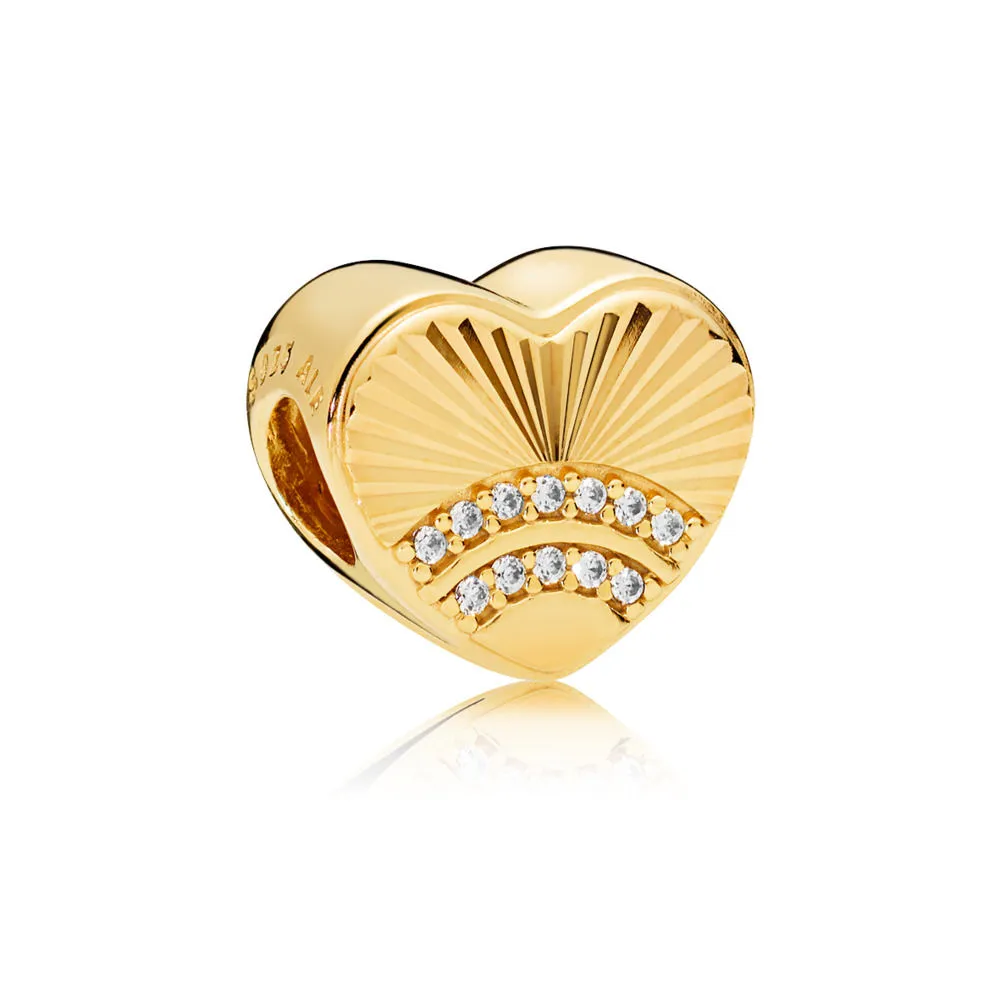Pandora Fan of Love Charm - 767288CZ