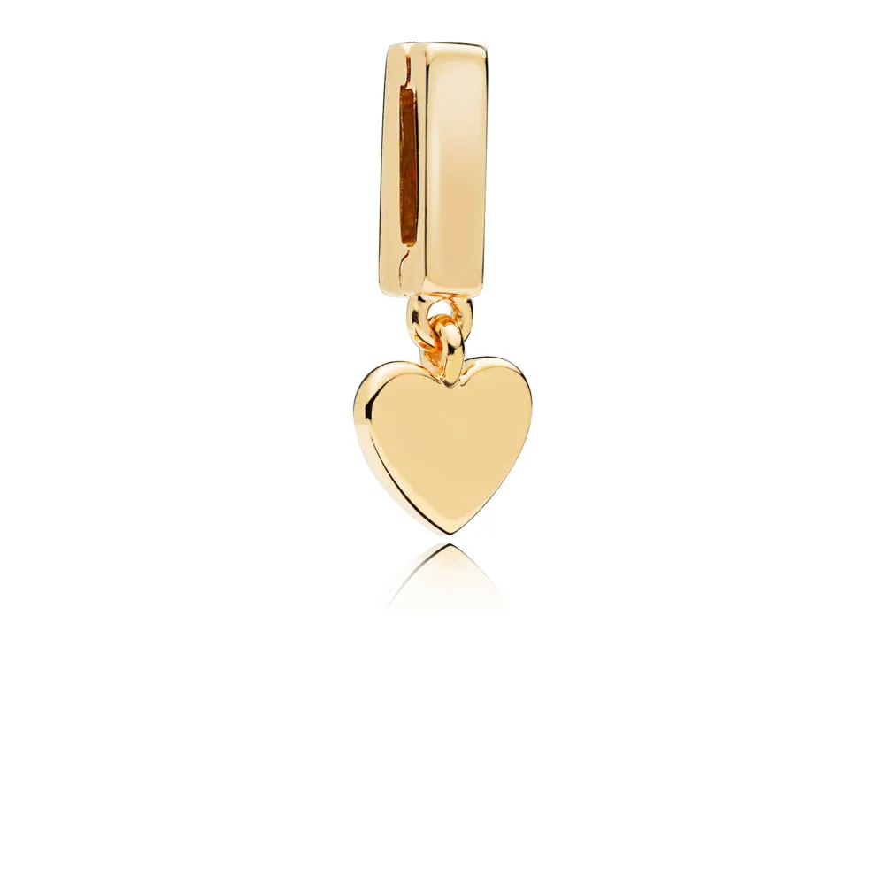 pandora hengende hjerte klemmecharm 767643