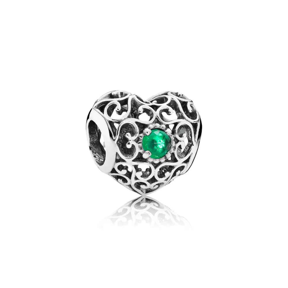 pandora may signature heart charm 791784nrg