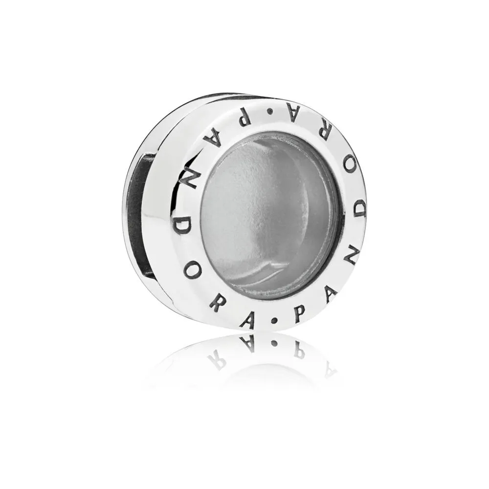 pandora reflexions locket silver clip charm 797755