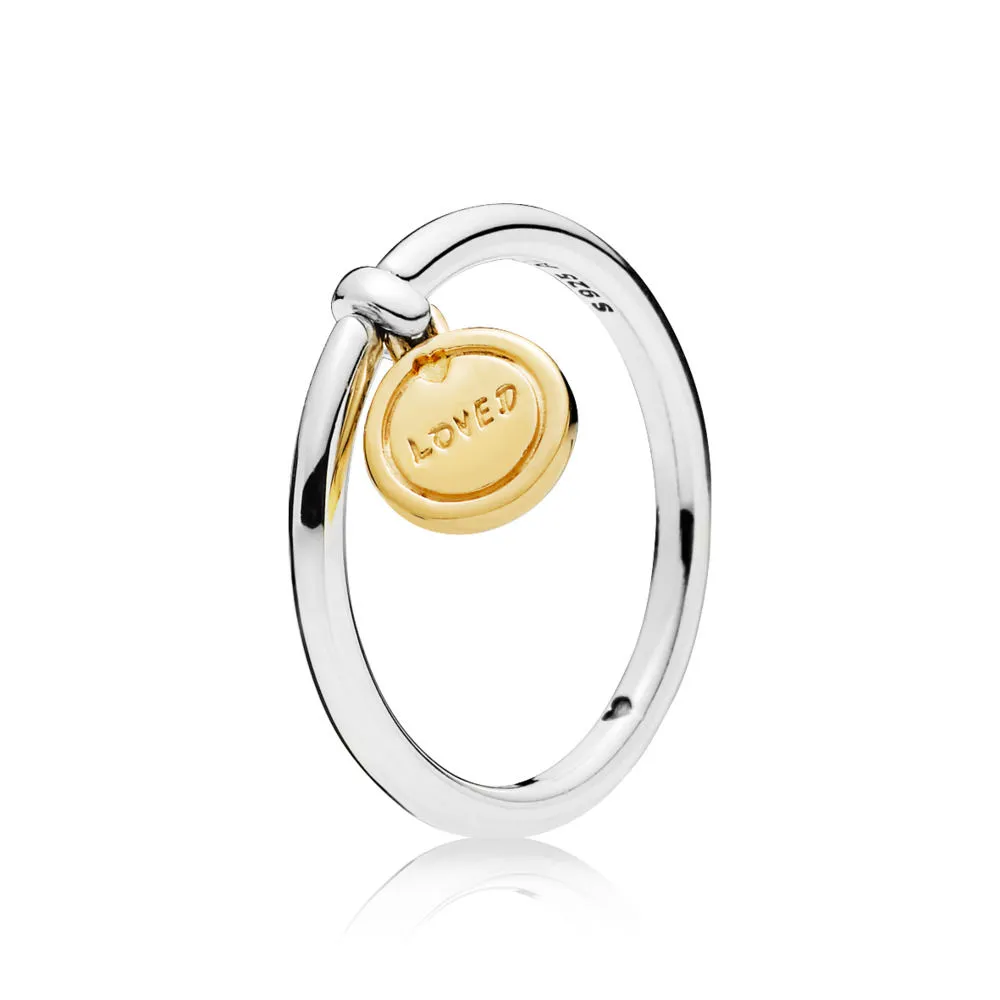 pandora shine and silver ring 167823
