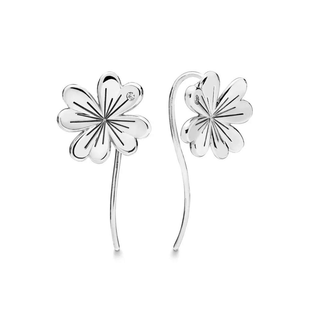 pandora lucky firkløver øredobber 297908cz