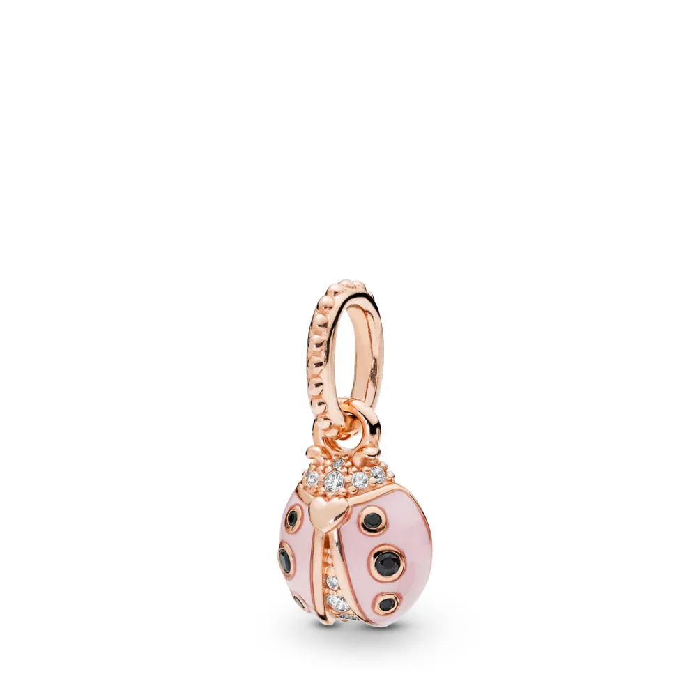 pandora rosa marihøne anheng 387909en160