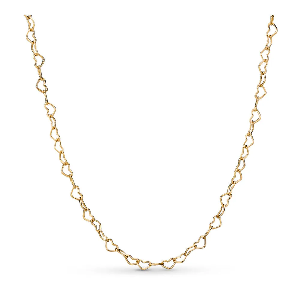 joined hearts pandora shine necklace 367961