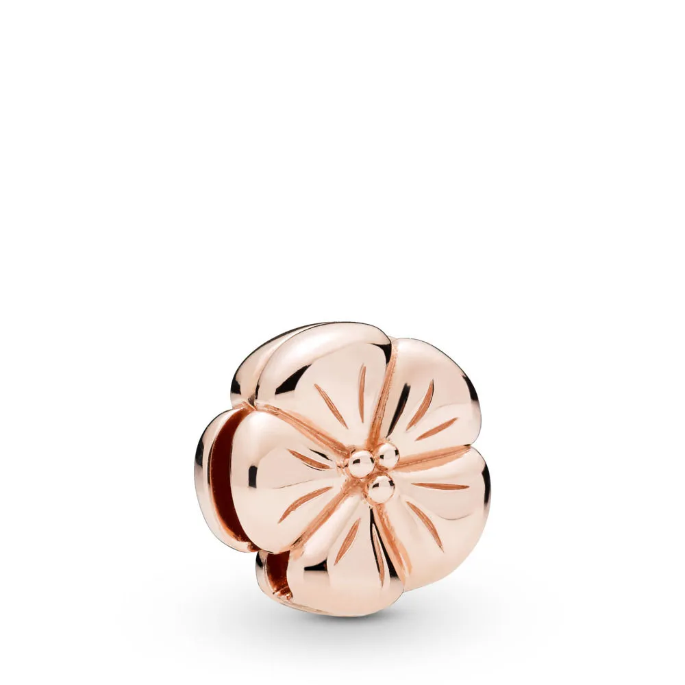 pandora reflexions blomsterklips sjarm i pandora rose 787897