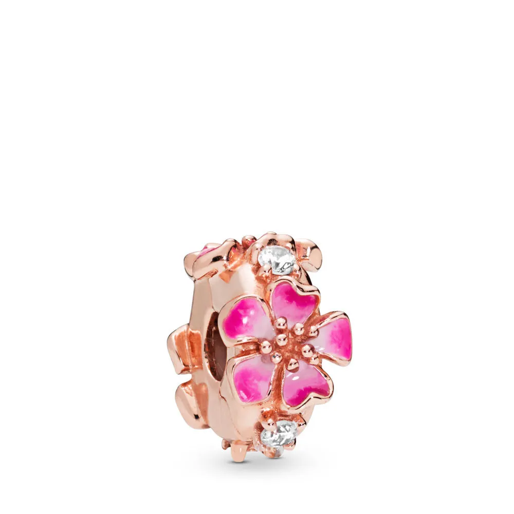 pandora rosa ferskenblomst klemmecharm 788099cz