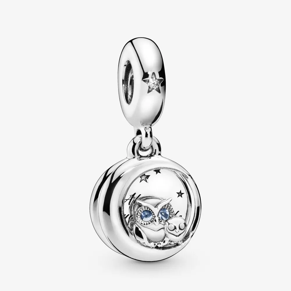 pandora always by your side owl hengende charm 798398nbcb