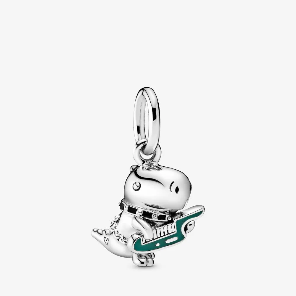 Pandora Dino the Dinosaur Punk Band hengende charm - 798297ENMX