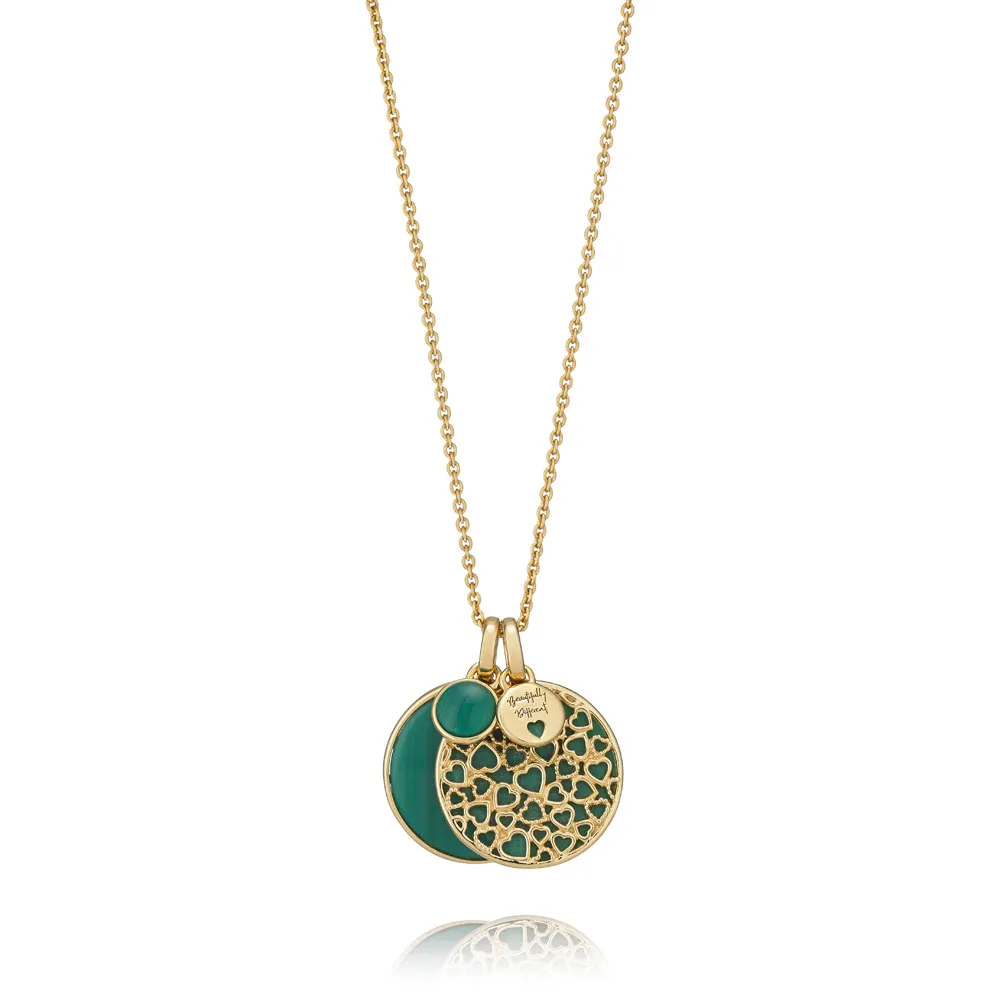 pandora grønn murano glass pendel 368154gmu