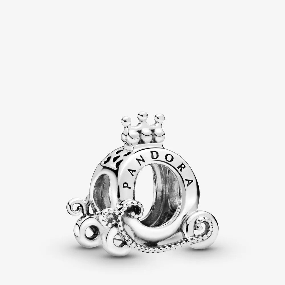 pandora polished crown o carriage charm 798323