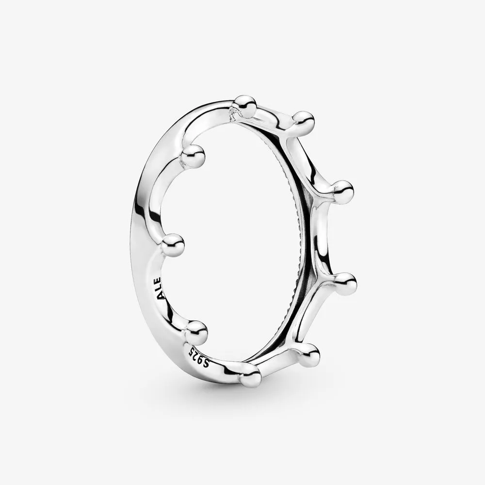 pandora polished crown ring 198599c00