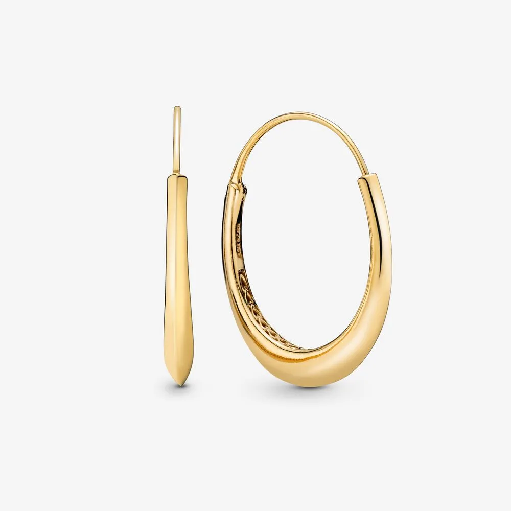 pandora shine hoop earrings 268070