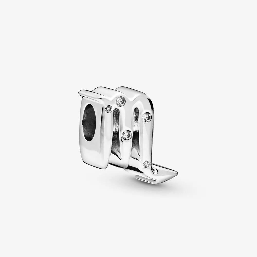 Pandora Glitrende Scorpio Zodiac sjarm - 798430C01