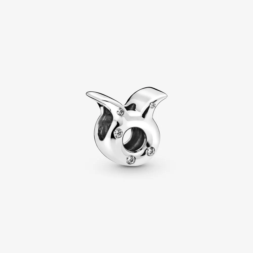 Pandora Glitrende Taurus Zodiac sjarm - 798418C01