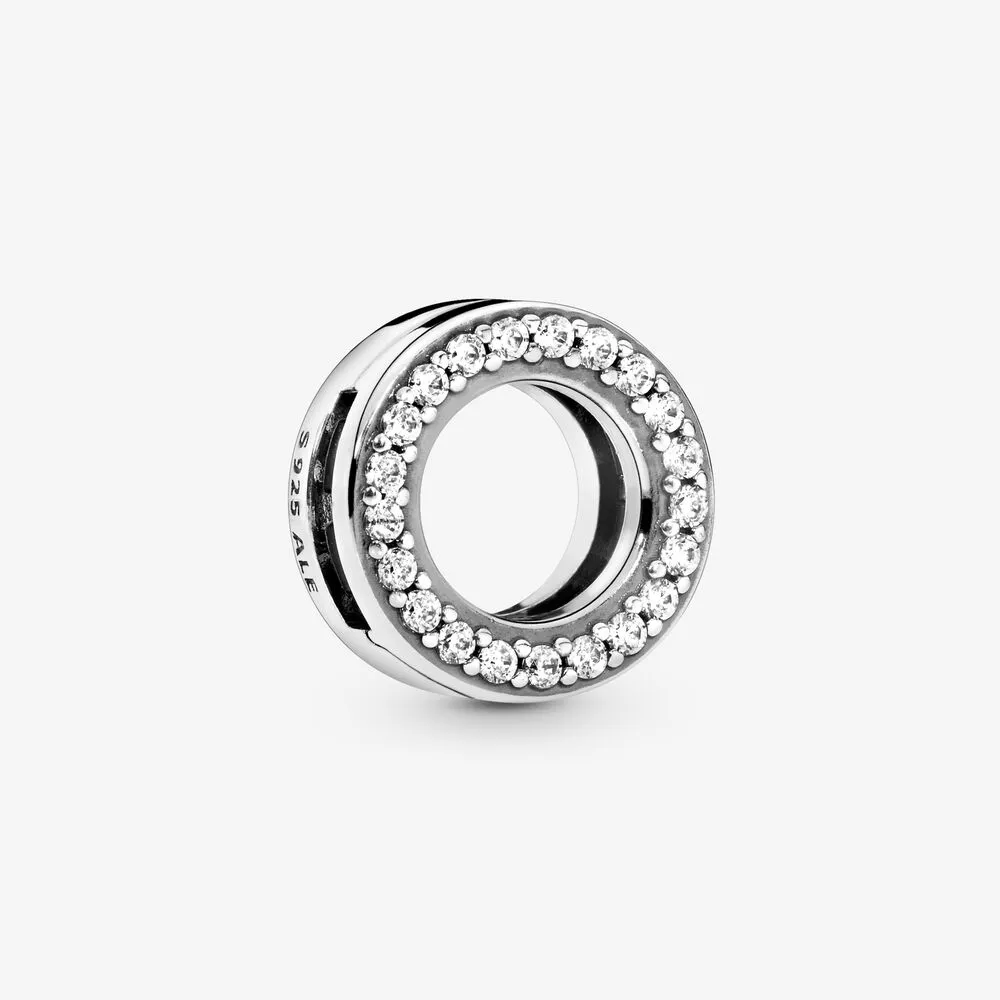 pandora circle of pavé klemmecharm 798600c01