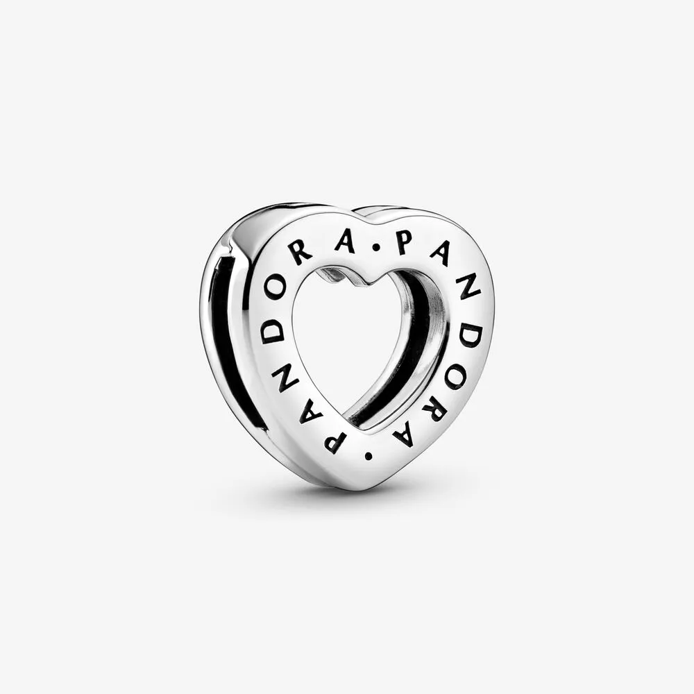 pandora logohjerte klemmecharm 798741c00