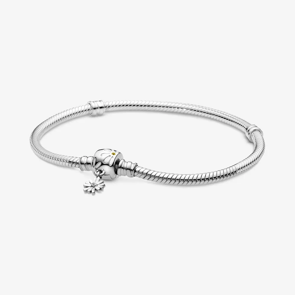 Pandora Moments Prestekrage Klemme Slangekjedearmbånd - 598776C01