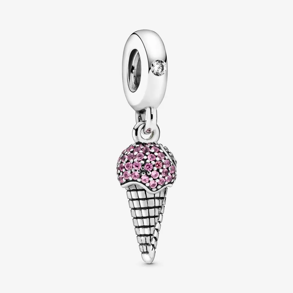 pandora pavé iskremkjeks hengende charm 798801c01