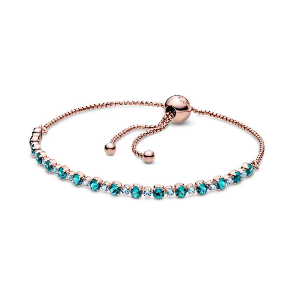 pandora turkis funklende armbånd 588961c01