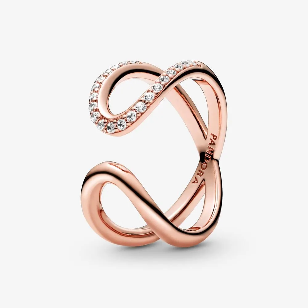 pandora vridd åpen evighet ring 188882c01