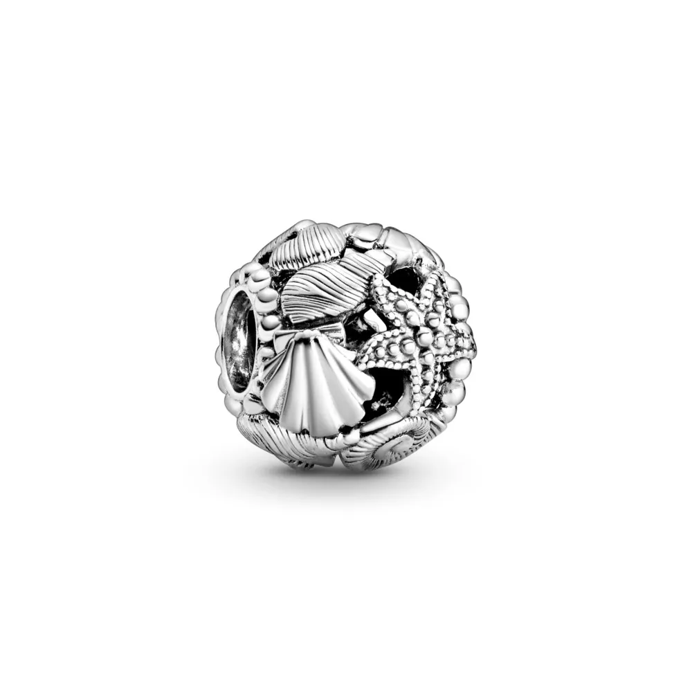 pandora åpen sjøstjerne skjell og hjerter charm 798950c00