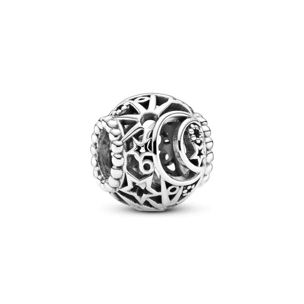 Pandora Åpen Sol, Stjerne og Måne Charm - 799183C00