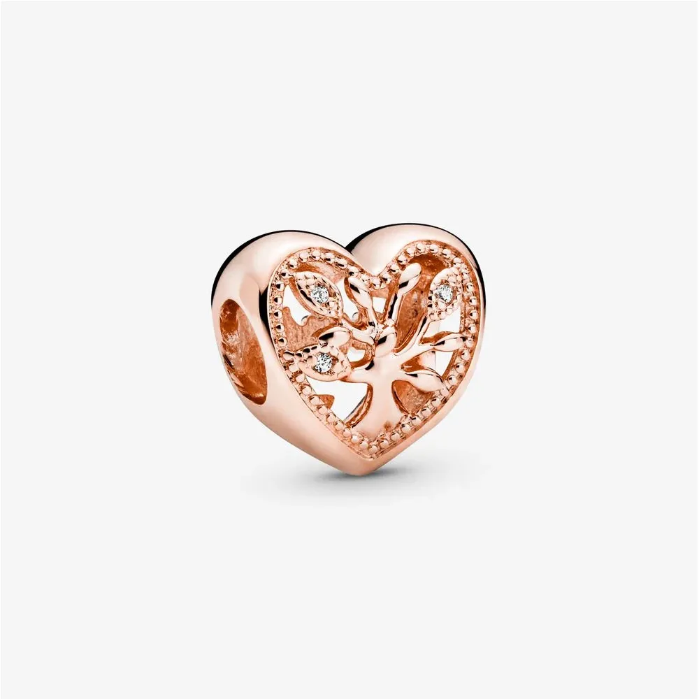 Pandora Åpent Familietre Hjerteformet Charm - 788826C01