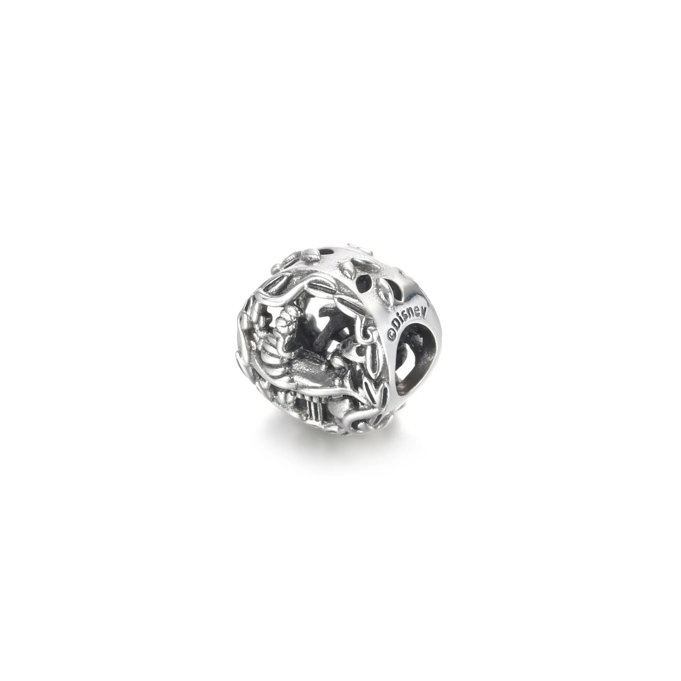 Pandora Disney Alice i Eventyrland, Katten Cheshire og Larven Absolem Charm - 799361C00