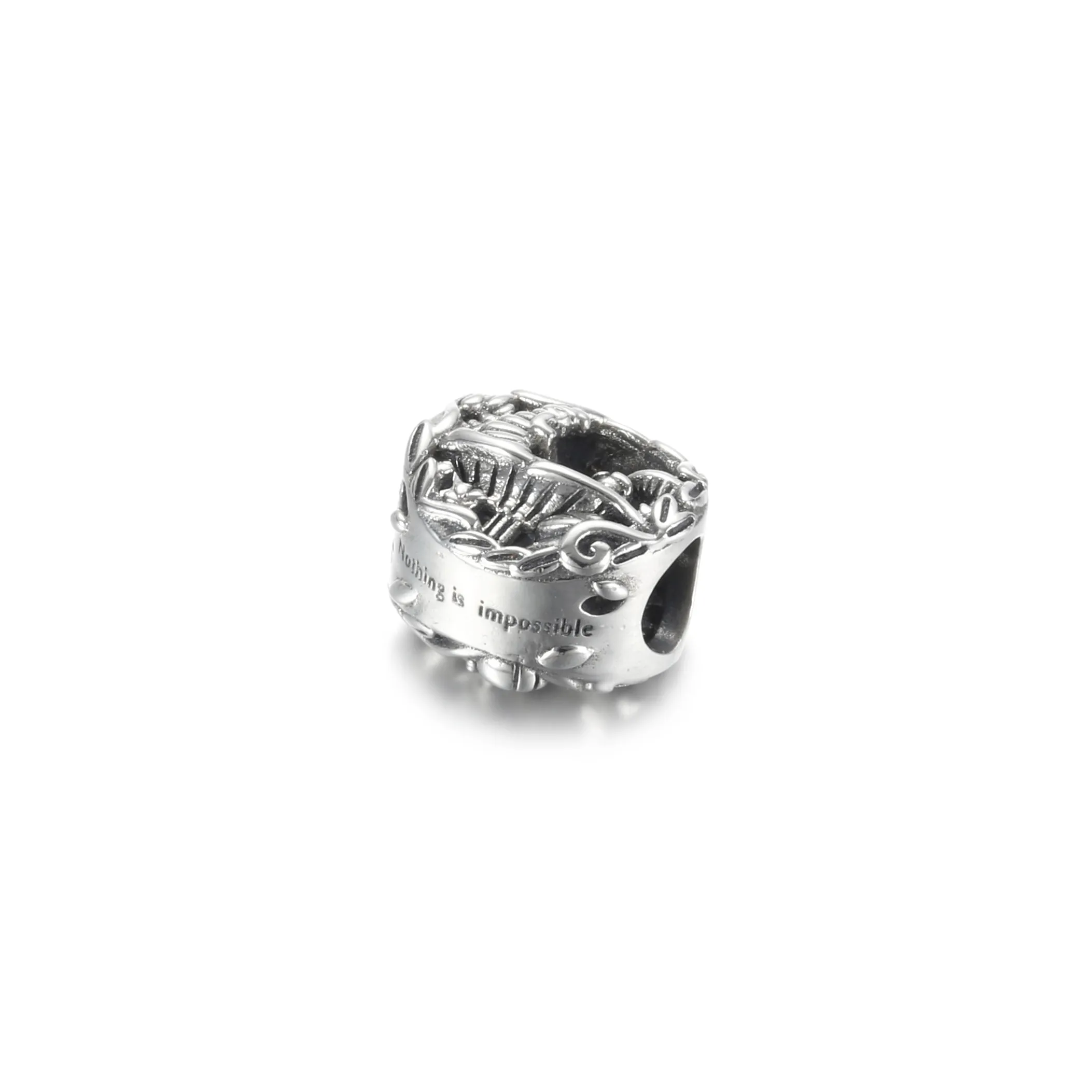 Pandora Disney Alice i Eventyrland, Katten Cheshire og Larven Absolem Charm - 799361C00