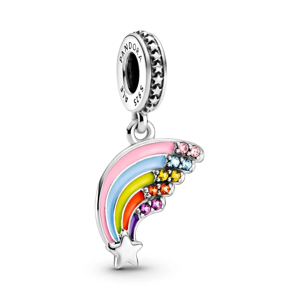pandora fargerik regnbue hengende charm 799351c01