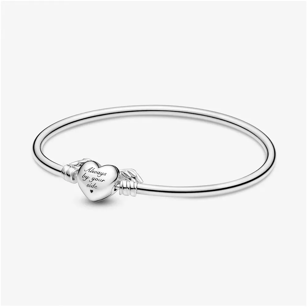 pandora moments hjerte med vinger bangle 599379c00