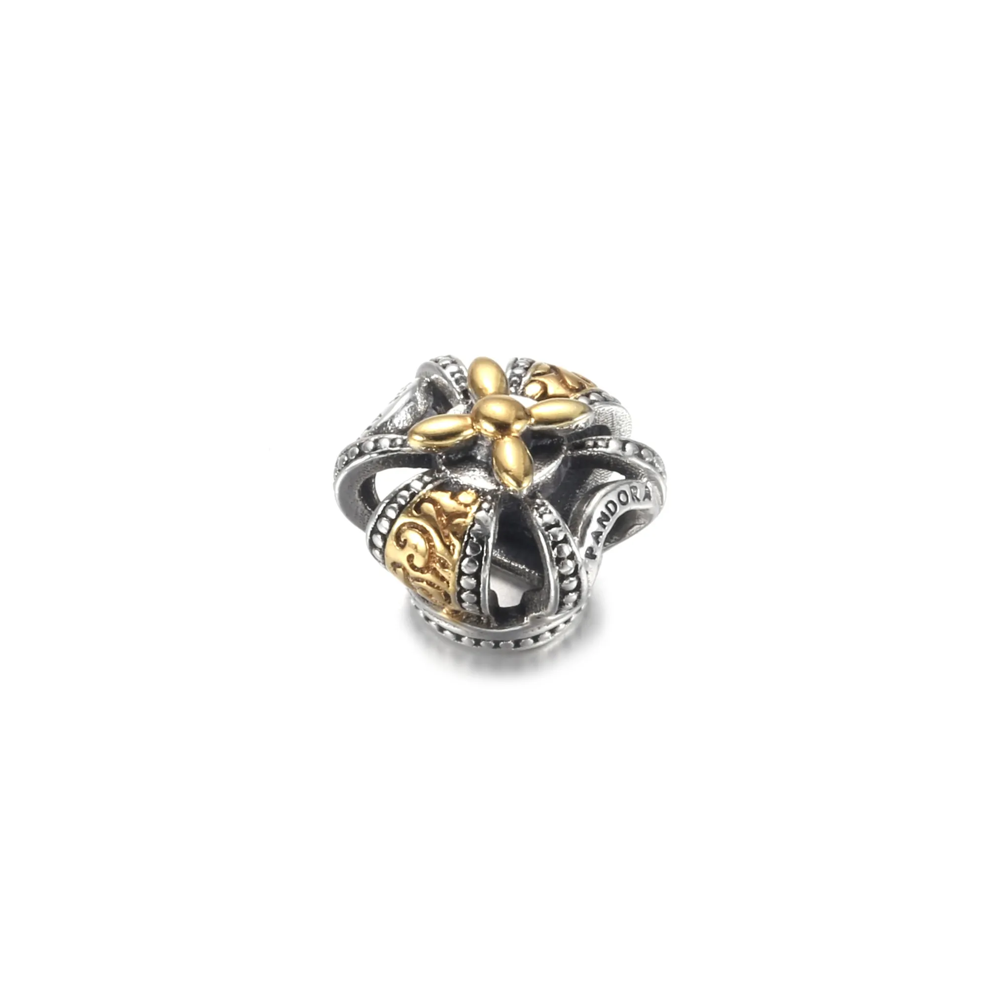 Pandora Tofarget Kongekrone Charm - 799340C00