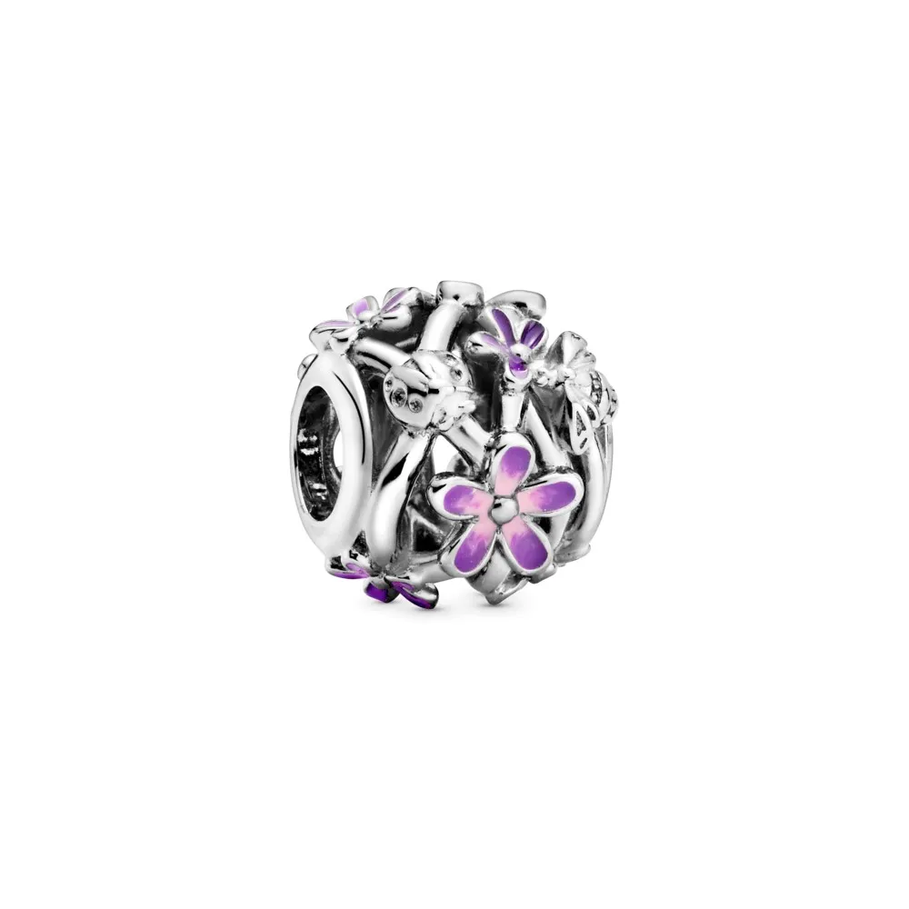 pandora åpen lilla tusenfryd charm 798772c02