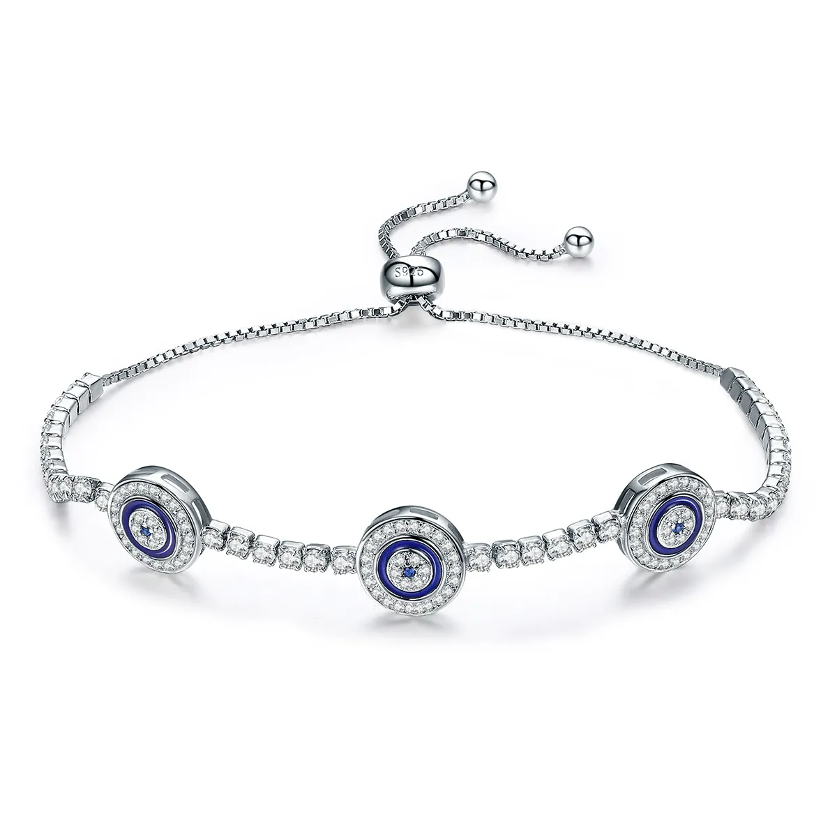 Pandora Style Silver Guardian armbånd - SCB002