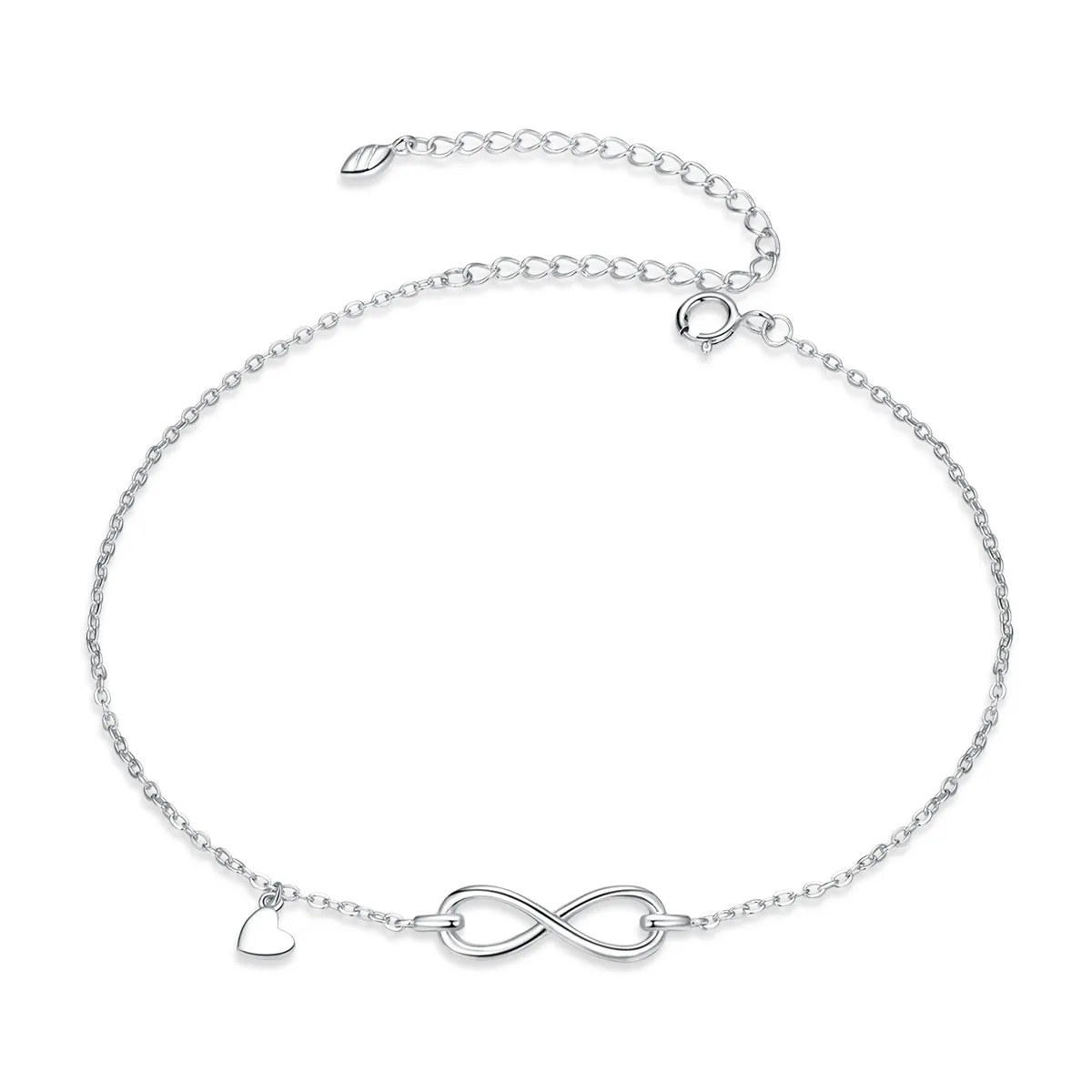 pandora style silver infinity armbånd sct019