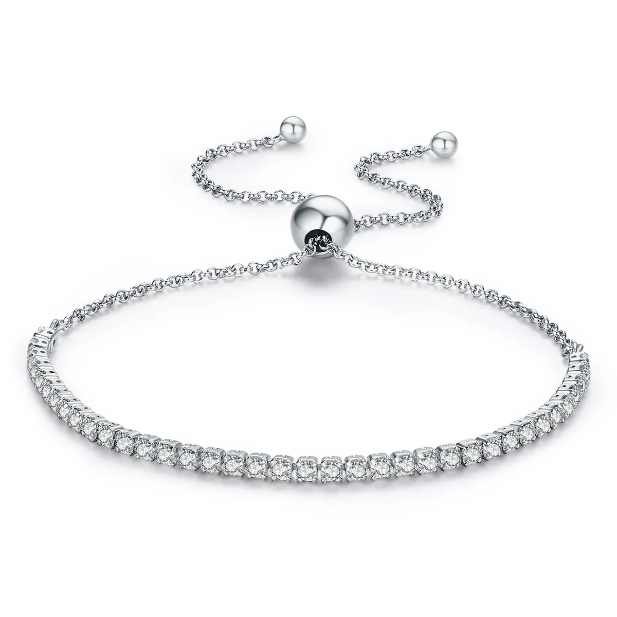 pandora style silver lovely armbånd scb029