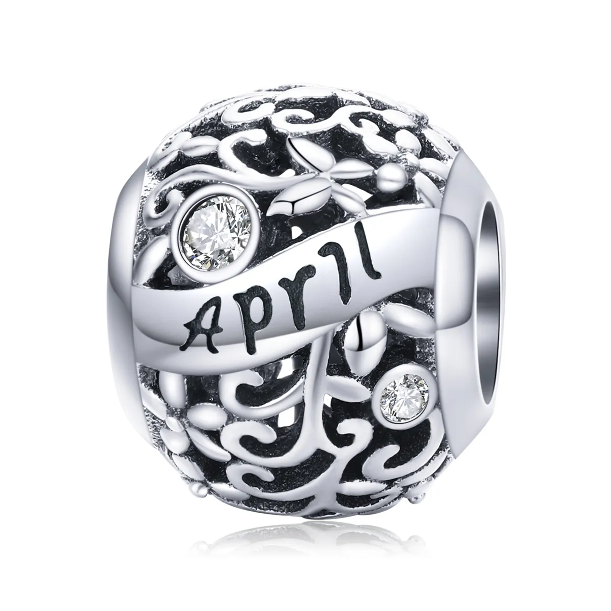 pandora style silver april birthstone charm scc1385 4