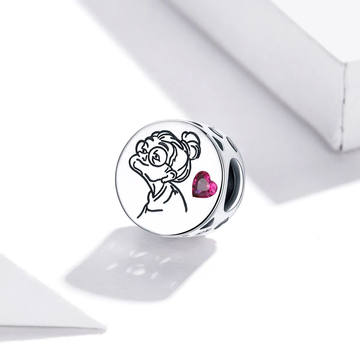 Pandora Style Silver Jeg elsker deg bestemor Gigi Charm - SCC1762