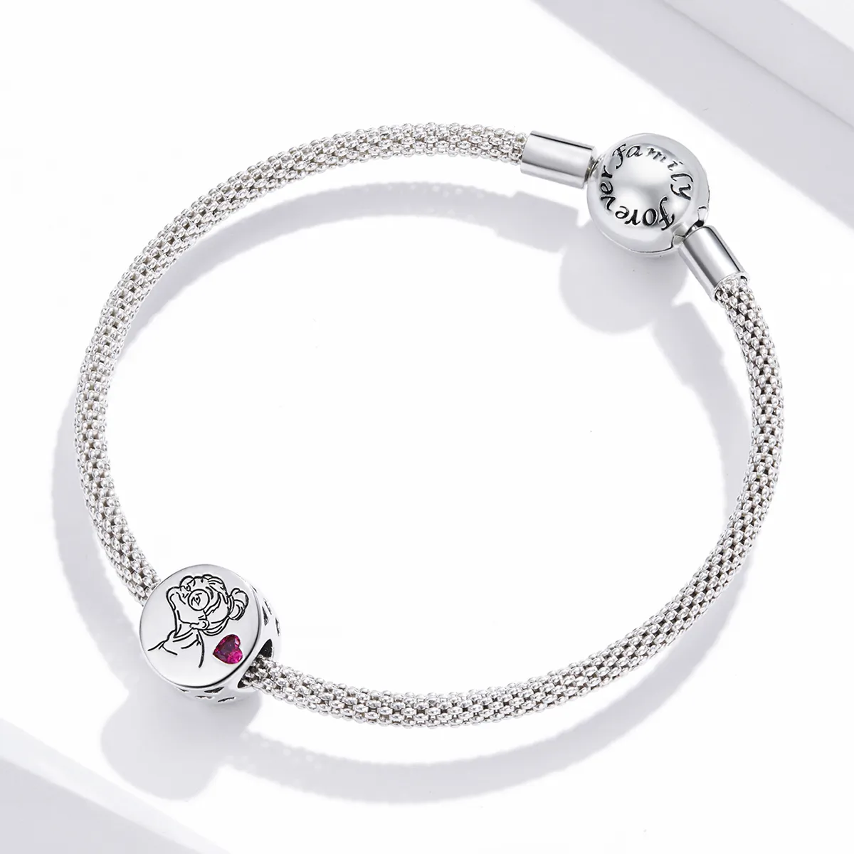 Pandora Style Silver Jeg elsker deg bestemor Gigi Charm - SCC1762