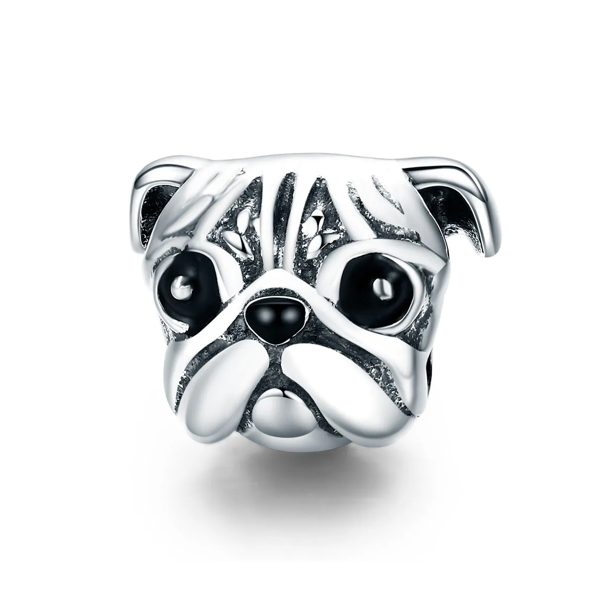 Pandora Style Sølv Shar-Pei Hunde Charm - SCC834