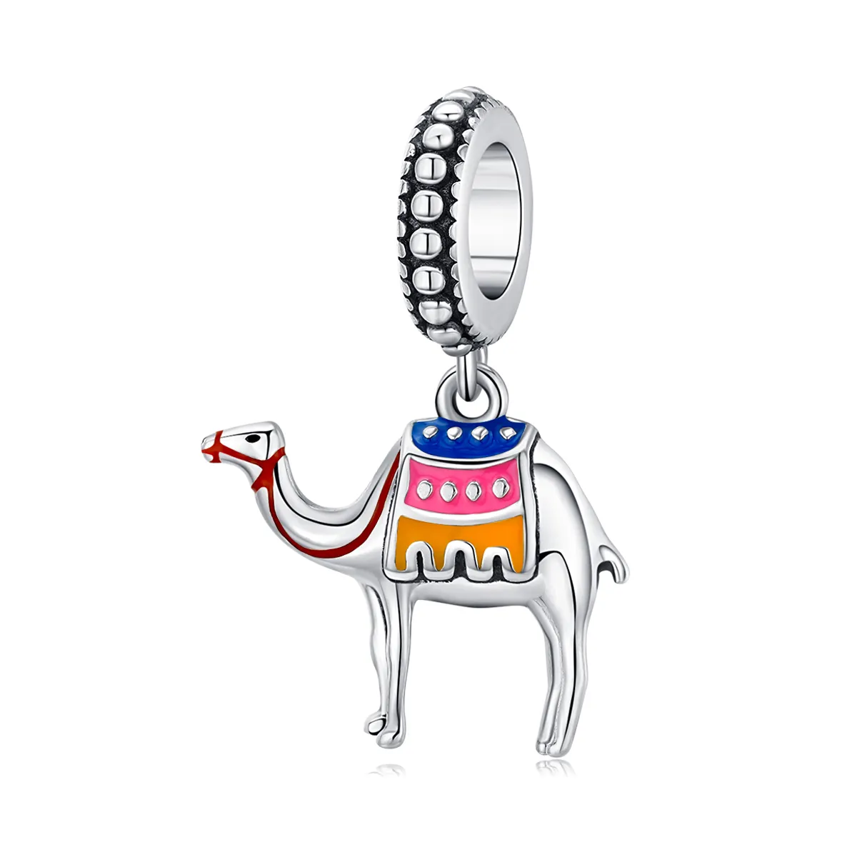 pandora style silver camel dangle scc1376