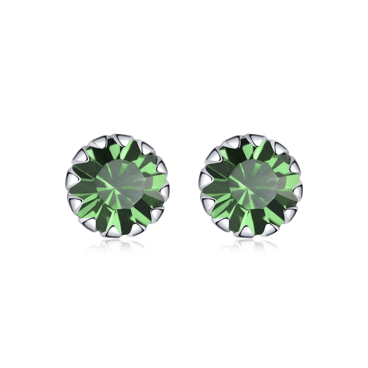 Pandora Style Sølv Birthstone May Stud øredobber - SCE862-5