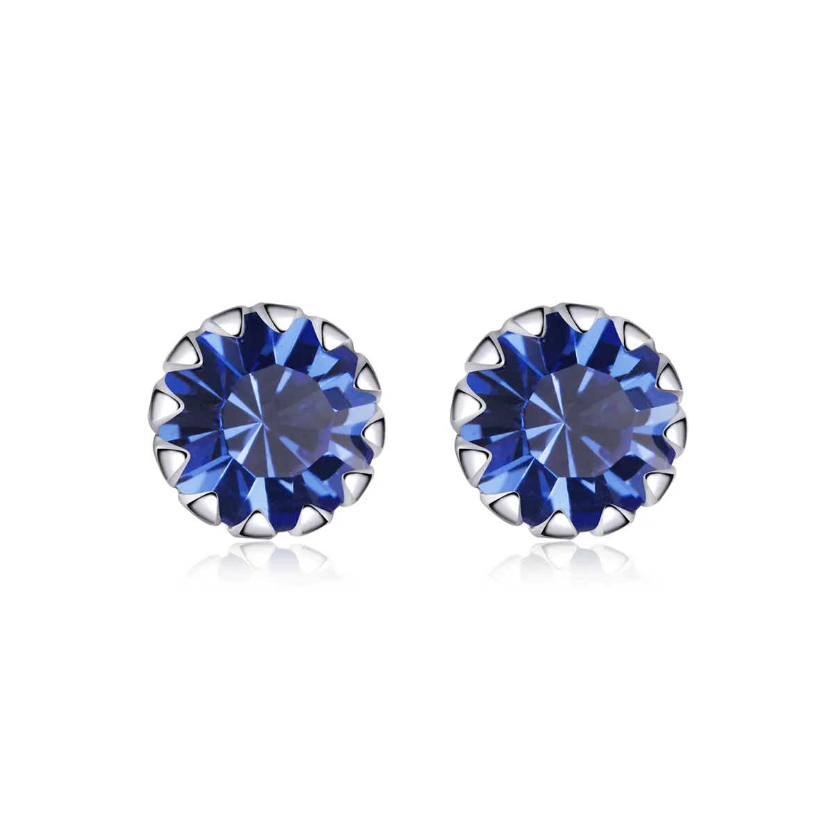 Pandora Style Sølv Birthstone September Stud øredobber - SCE862-9