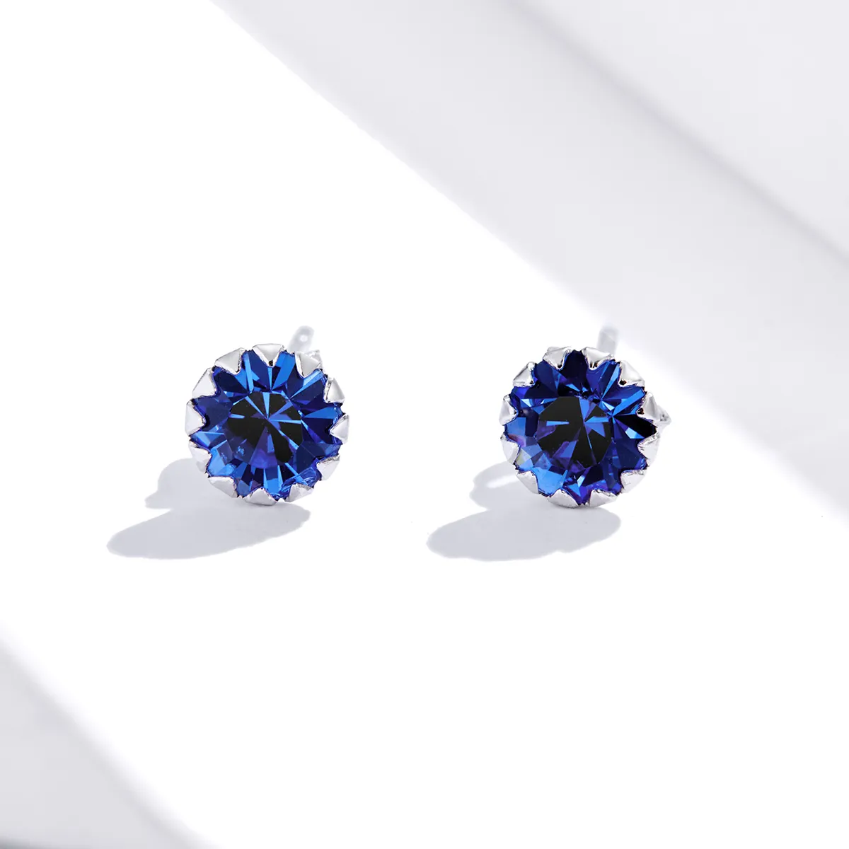 Pandora Style Sølv Birthstone September Stud øredobber - SCE862-9